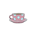 Product Friends Coffee Cup Pin Badge thumbnail image