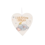 Product Disney Magical Beginnings Heart Plaque 'Dream Big' thumbnail image