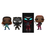 Product Funko Pop! Marvel Black Panther Wakanda Forever Nakia, Black Panther, Ironheart MK2 & Okoye 4-Pack(Special Edition) thumbnail image