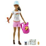 Product Mattel Barbie: You Can Be Anything - Hiker Paper Dark Skin Doll (HNC39) thumbnail image