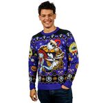 Product Χριστουγεννιάτικο Πουλόβερ Nightmare Before Christmas Jack and Sally Christmas Jumper thumbnail image