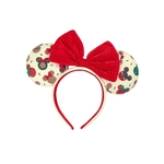 Product Loungefly Disney Mickey & Minnie Christmas Cookies Headband thumbnail image