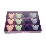 Product Disney Mickey Mini ear Baubles 12 pcs Velvet thumbnail image