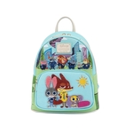 Product Loungefly Disney Zootopia Chibi Group Mini Backpack thumbnail image