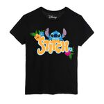 Product Disney Stitch T-shirt with Flowers thumbnail image