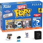 Product Φιγούρα Funko Bitty Pop! 4-Pack: Disney Pixar - Wall-E, Eve, Remy thumbnail image