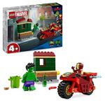 Product LEGO® Marvel: Iron Man with Bike and The Hulk (76287) thumbnail image