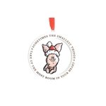 Product Disney Piglet Christmas Ceramic Decoration thumbnail image