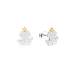 Product Disney Couture Ultimate Princess Sterling Silver Princess & the Frog Prince Naveen Earrings thumbnail image