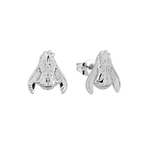 Product Disney Couture Winnie the Pooh White Gold-Plated Eeyore Character Studs thumbnail image