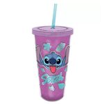 Product Disney Stitch Glitter Straw Tumbler thumbnail image