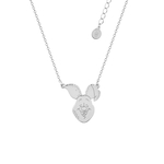 Product Disney Couture Winnie the Pooh White Gold-Plated Piglet Character Necklace thumbnail image