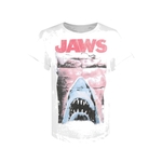 Product Jaws Vintage Poster Womens T-Shirt thumbnail image