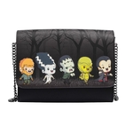 Product Loungefly Universal Monsters Chibi Line Chain Strap Cross Body Bag thumbnail image