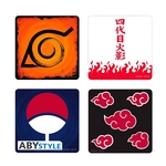 Product Naruto Set Of 4 Coasters Emblems thumbnail image