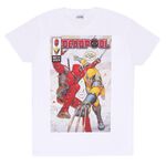 Product Marvel Comics Deadpool 3 Comic Book Cover T-Shirt thumbnail image