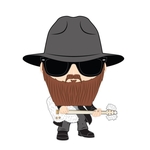 Product Funko Pop! Rocks ZZ Top Billy Gibbons thumbnail image