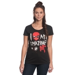 Product Spiderman I Am Amazing Girl Shirt thumbnail image