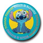 Product Lilo and Stitch and Scrump Button Badge thumbnail image