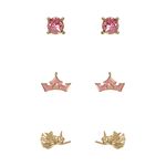 Product Σκουλαρίκια Disney Sleeping Beauty 3 Pairs  Brass Plated thumbnail image