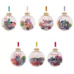 Product Χριστουγεννιάτικες Μπάλες Disney Stitch Set of 7 with Pom Poms thumbnail image