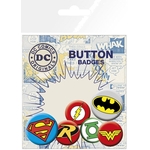 Product DC Superhero Pin Badges thumbnail image
