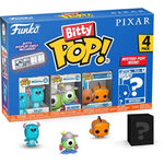 Product Funko Bitty Pop! 4-Pack: Disney Pixar - Sulley, Mike Wazowski thumbnail image