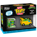 Product Funko Bitty Pop! Rides: Teenage Mutant Ninja Turtles Leonardo and Turtle Van thumbnail image