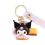 Product Sanrio Kuromi Donut Keychain thumbnail image