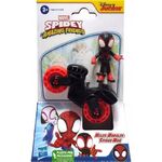 Product Hasbro Disney Marvel: Spidey and his Amazing Friends - Miles Morales:Spider-Man with Bike Action Figure (F4002) thumbnail image