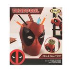 Product Marvel Deadpool Shaped Plant and Pen Pot thumbnail image
