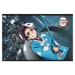 Product Demon Slayer Tanjiro & Urokodaki Maxi Poster thumbnail image