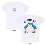 Product Pokemon Snorlax Backprint T-Shirt thumbnail image