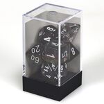 Product Ζάρια Translucent Smoke/White Polyhedral 7-Dice Set thumbnail image