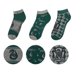 Product Harry Pottee Set of 3 Slytherin Ankle Socks thumbnail image