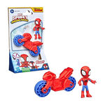 Product Hasbro Disney Marvel: Spidey and his Amazing Friends - Spidey with Bike Action Figure (F4001) thumbnail image