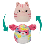 Product Λούτρινο Squishmallows Flip A Mallow Laura The Pink Tabby Cat/Sheena thumbnail image