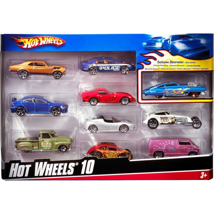 Product HOT WHEELS - CARS SET OF 10 RANDOM (54886) image