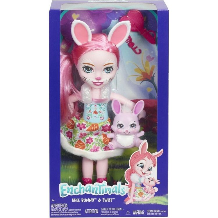 Product Mattel Enchantimals Huggable Cuties Big Doll - Bree Bunny  Twist (30cm) (FRH52) image