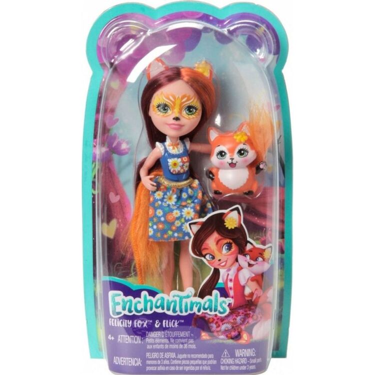 Product Mattel Enchantimals Mini Doll - Felicity Fox  Flick (FXM71) image