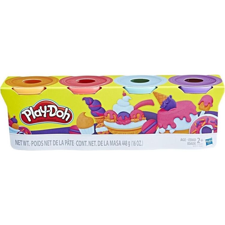 Product Hasbro Play-Doh Sweet Color Tubs (Pack of 4) (E4869) image