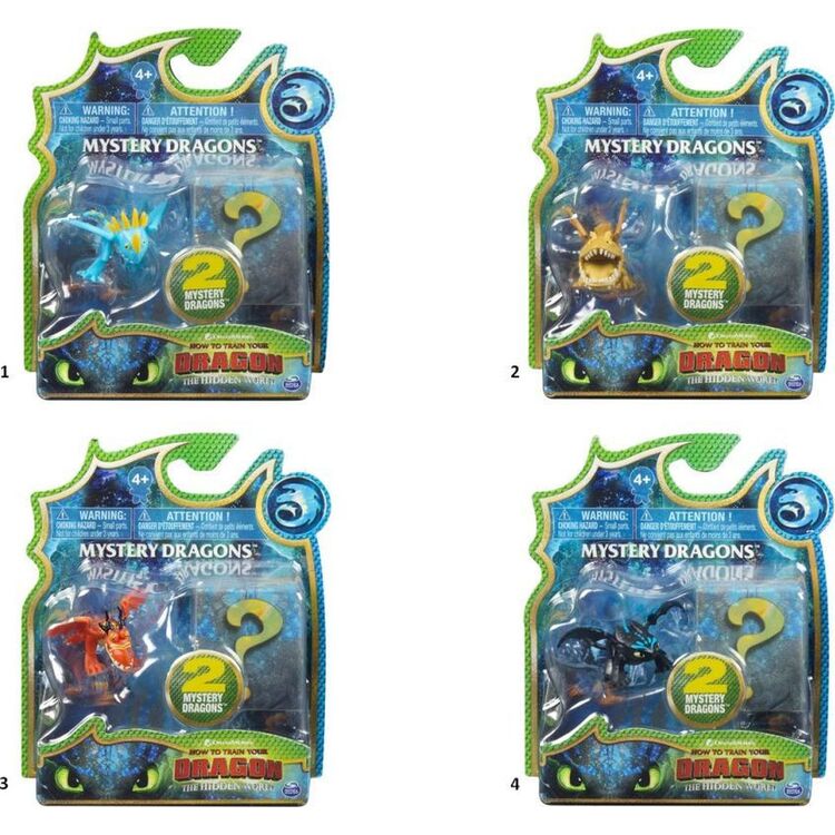 Product Spin Master How to Train Your Dragon The Hidden World - 2 Mystery Dragons (Random) (6045092) image