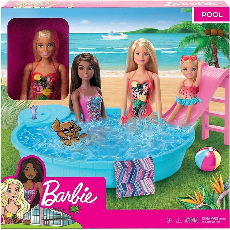 Product Mattel Barbie - Doll and Pool Playset (GHL91) image