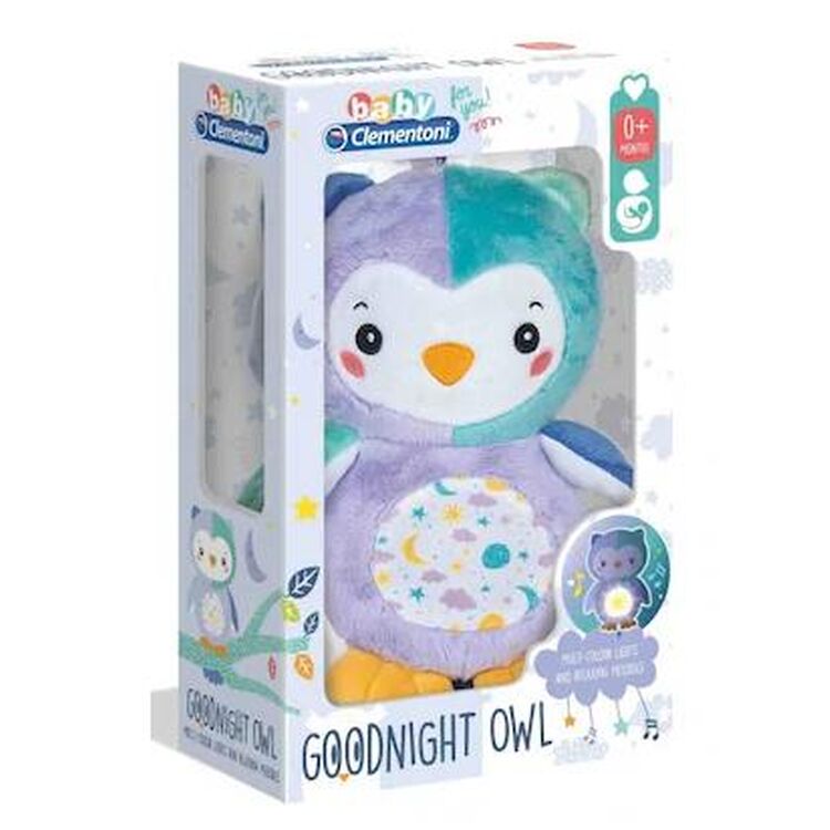 Product AS Baby Clementoni: Goodnight Owl Lighting Plush (1000-17268) image