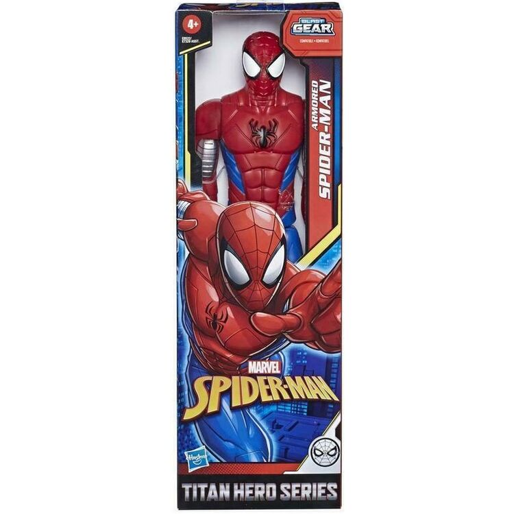 Product Hasbro Marvel Spider-Man Blast Gear: Titan Hero Series - Armored Spider-Man (E8522) image