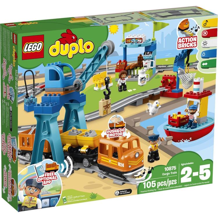 Product LEGO® DUPLO® Town: Cargo Train (10875) image