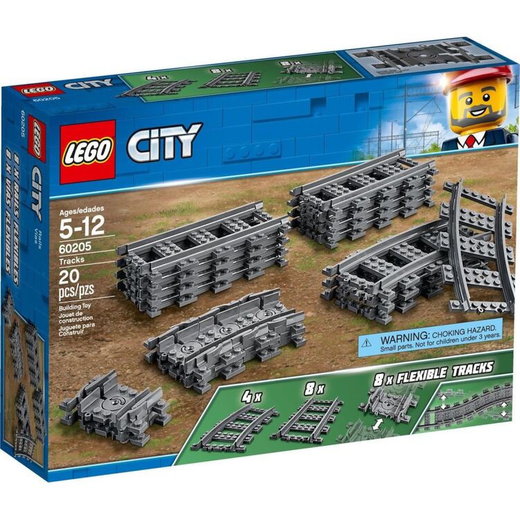 Product LEGO® City Trains: Tracks (60205) image