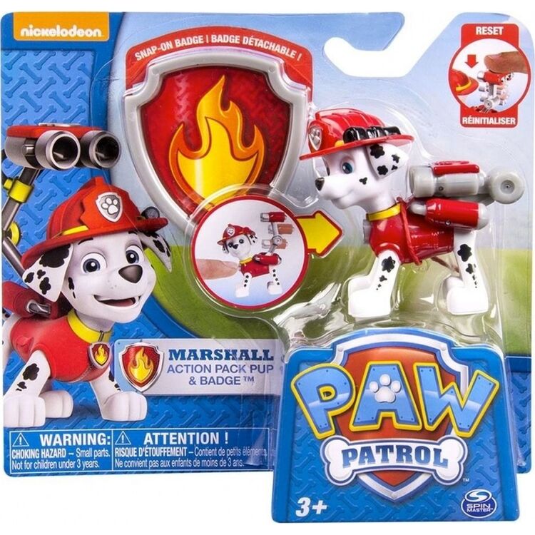 Product Spin Master Paw Patrol: Action Pack Pup - Marshall (20126394) image