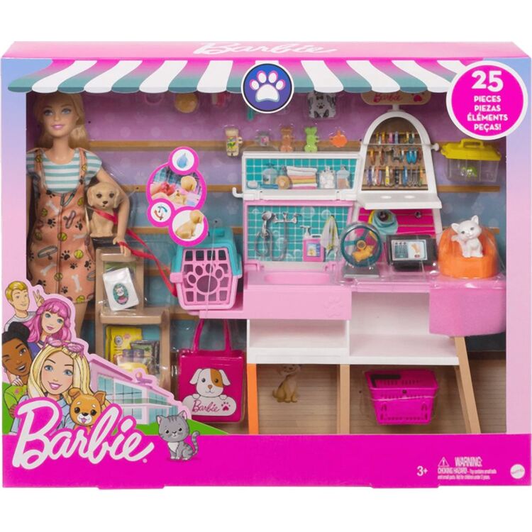 Product Mattel Barbie: Pet Supply Store Playset (GRG90) image