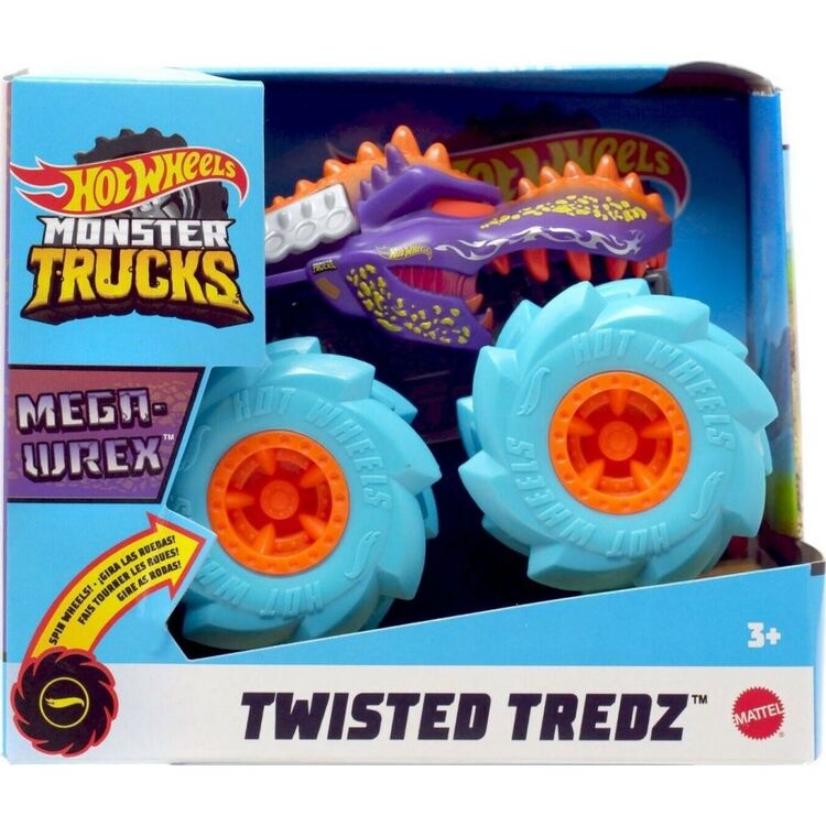 Product Mattel Hot Wheels Monster Trucks: Twisted Tredz 1:43 - Mega-Wrex (GVK39) image